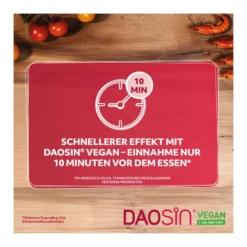 Daosin Vegan Tabletten bei Histaminunverträglichkeit, 10 St