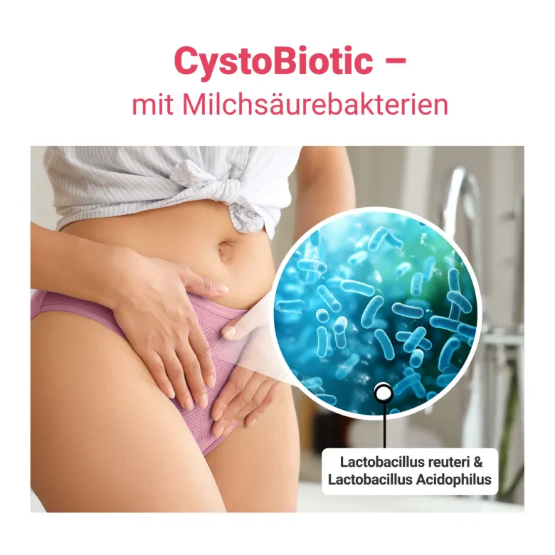 Döderlein CystoBiotic Milchsäurebakterien+Cranberry Pulver, 10X4 g