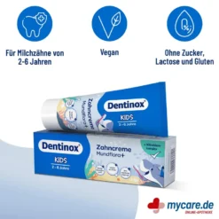 Dentinox Zahncreme Mundflora+ Kids, 75 ml