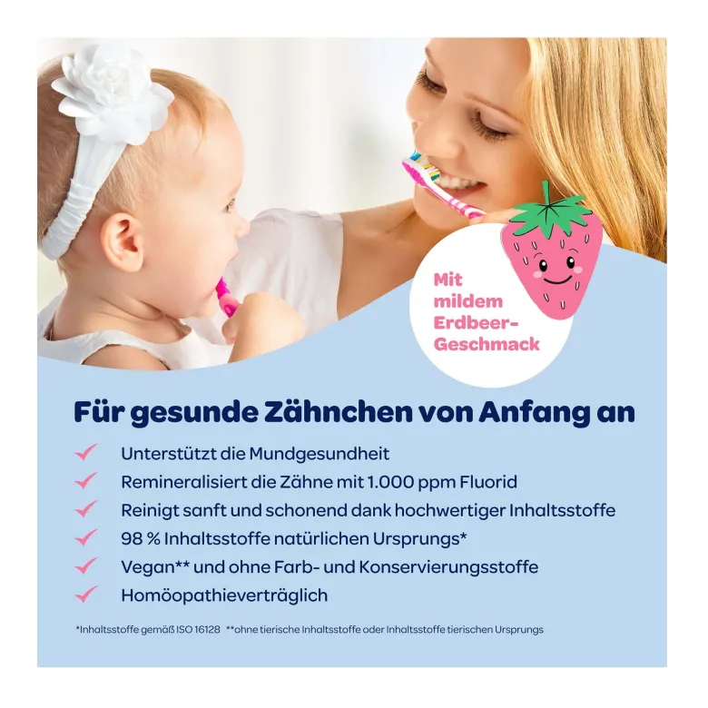 Dentinox Zahncreme Mundflora+ Baby, 30 ml