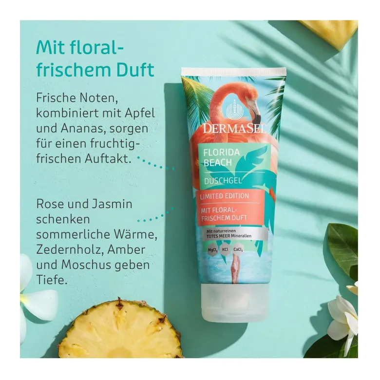 DermaSel Florida Beach Duschgel Limited Edition, 100 ml