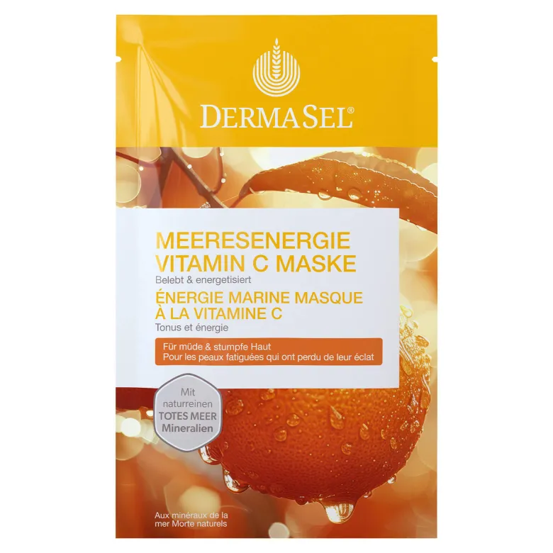 DermaSel Meeresenergie Vitamin C Maske, 12 ml