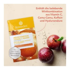DermaSel Meeresenergie Vitamin C Maske, 12 ml