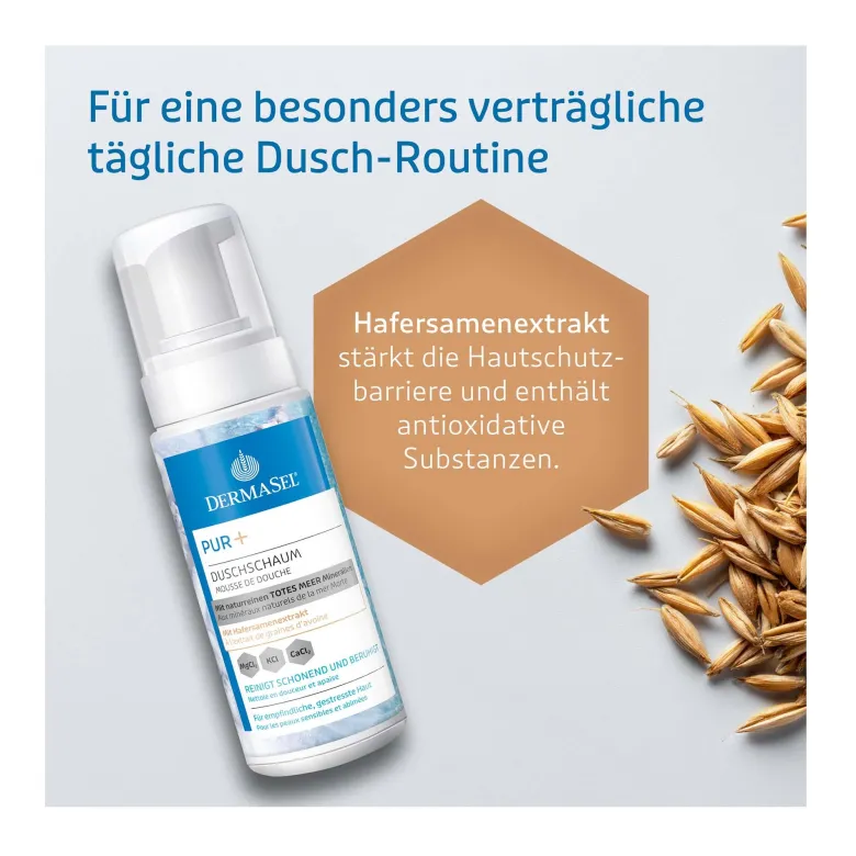 DermaSel TM PUR+ Duschschaum, 180 ml
