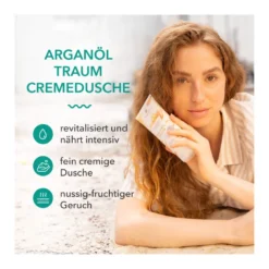 DermaSel Totes Meer Cremedusche Arganöl Traum, 200 ml