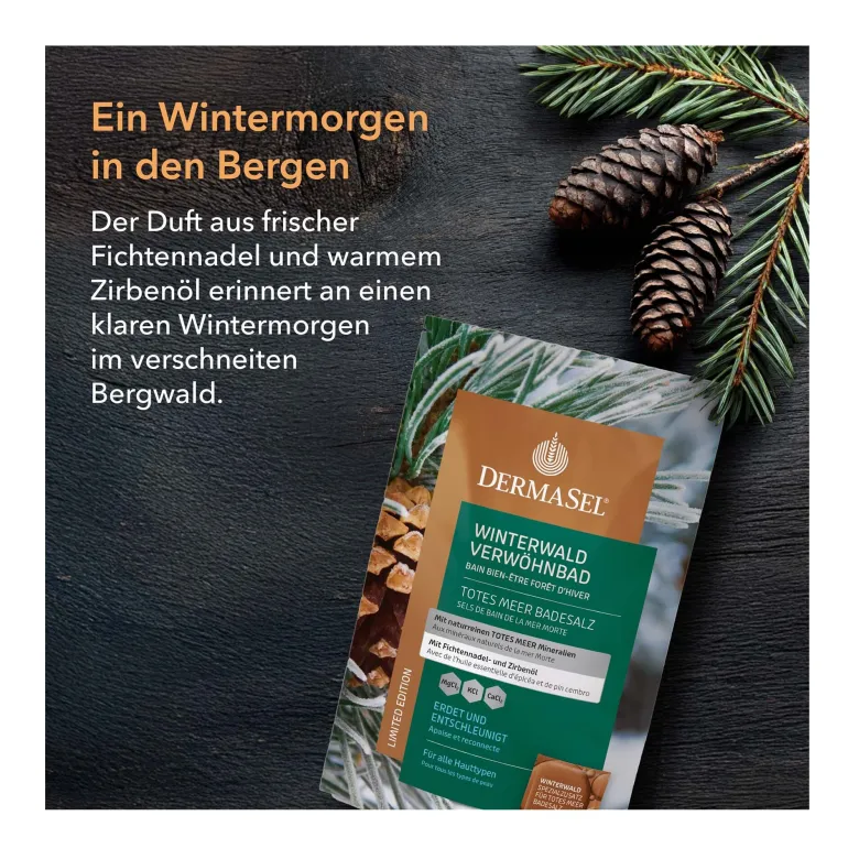Dermasel Totes Meer Winterwald Verwöhnbad, 1 P