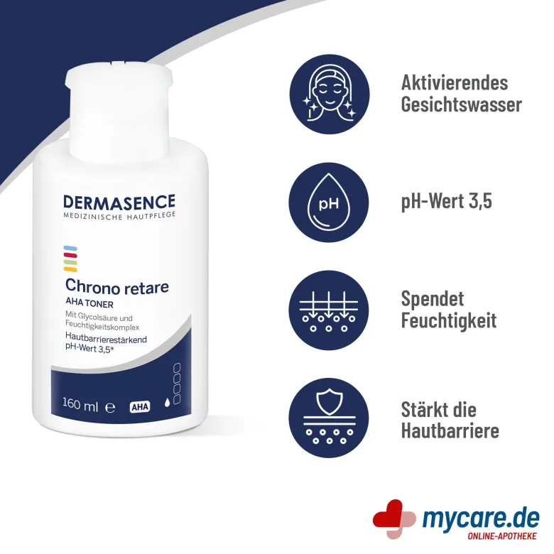 Dermasence Chrono retare AHA Toner, 160 ml