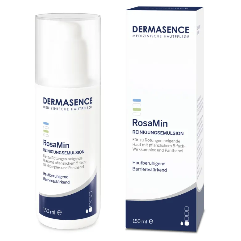 Dermasence RosaMin Reinigungsemulsion, 150 ml