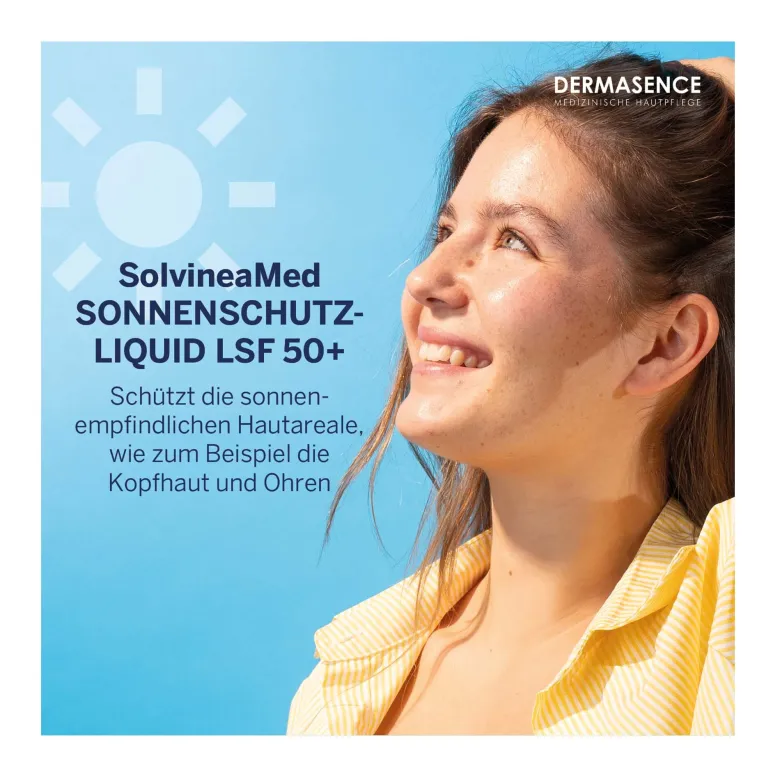 Dermasence SolvineaMed Sonnenschutz-Liquid LSF50+, 75 ml