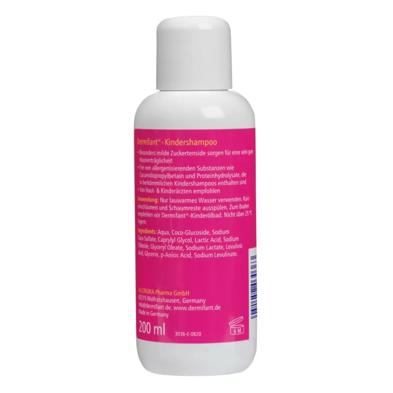 Dermifant Kindershampoo Hairy, 200 ml