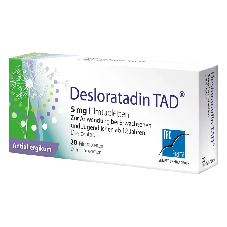 Desloratadin Tad 5 mg Filmtabletten, 20 St