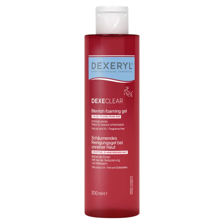 Dexeryl Dexeclear Anti-Unreinheiten schäumendes Gel, 200 ml