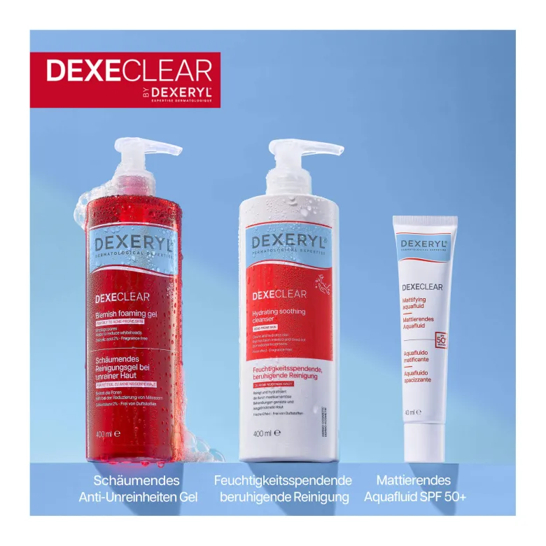 Dexeryl Dexeclear Mattierendes Aquafluid SPF 50+, 40 ml