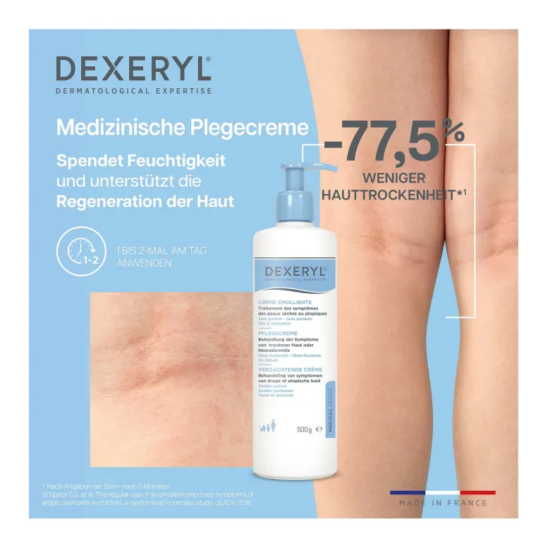 Dexeryl Pflegecreme, 500 g