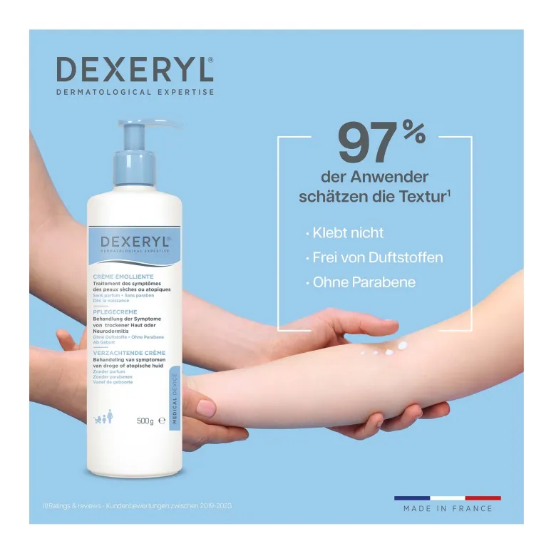 Dexeryl Pflegecreme, 500 g