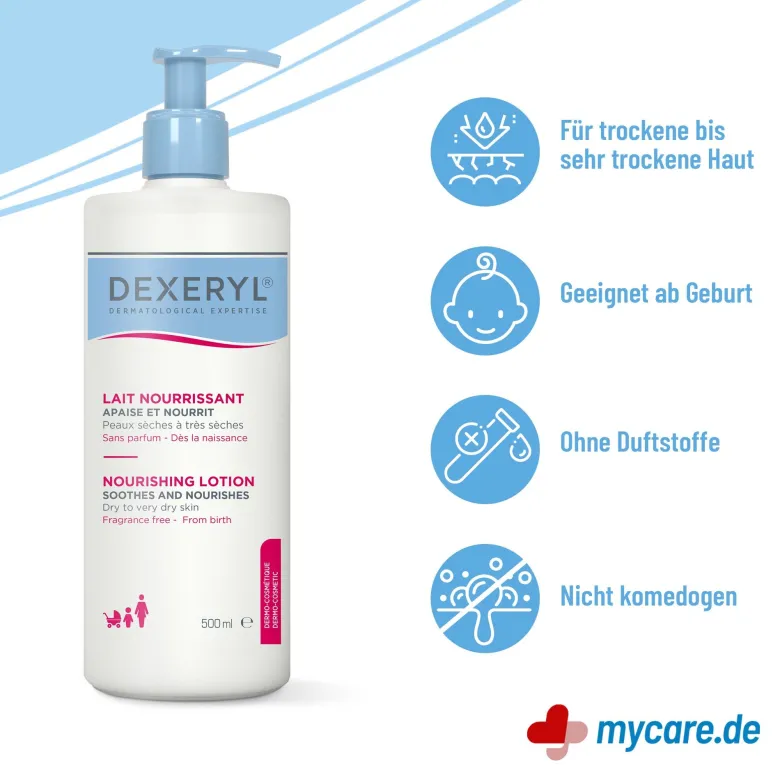 Dexeryl Pflegelotion, 500 ml