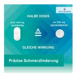 Dexibuprofen HEUMANN 200 mg Filmtabletten, 20 St