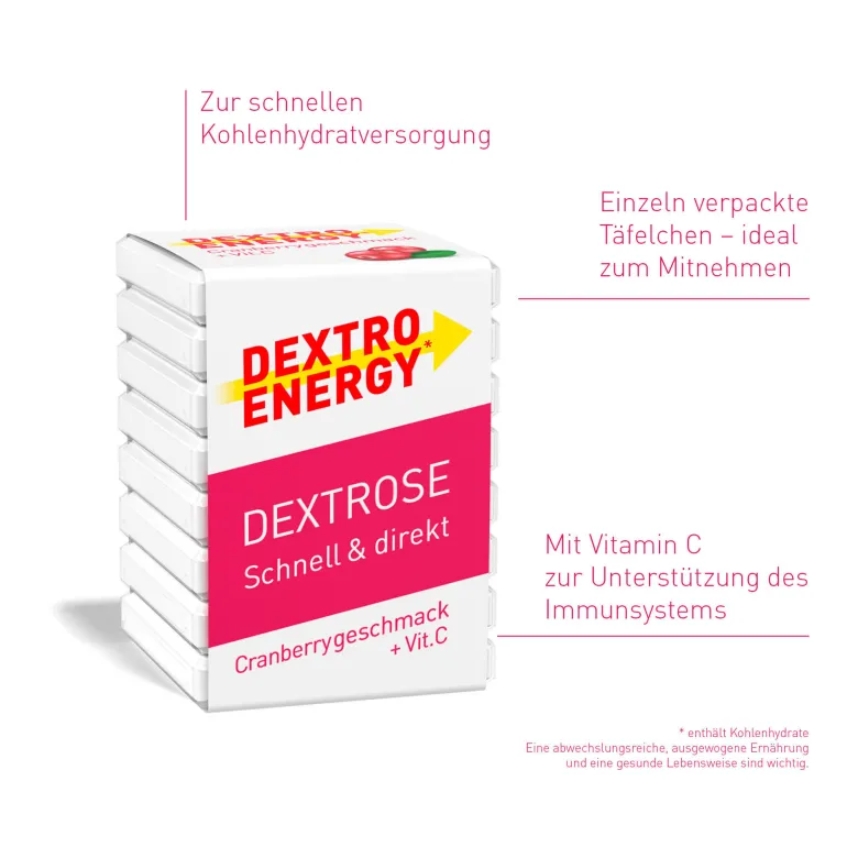 Dextro Energy Cranberry, 46 g