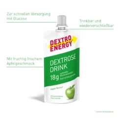 Dextro Energy* Dextrose Drink Apfel, 50 ml