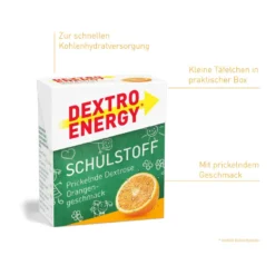Dextro Energy Schulstoff Orange, 50 g