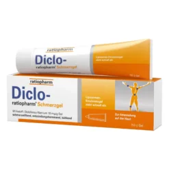 Diclo ratiopharm Schmerzgel - bei Schmerzen, 150 g