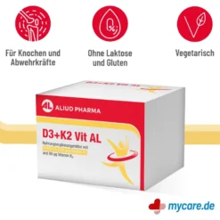 D3+K2 Vit AL 4000 I.E./80 µg Kapseln, 90 St