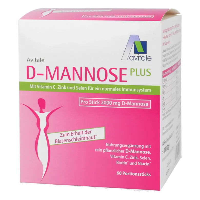 D-Mannose PLUS 2000 mg Sticks, 60X2.47 g