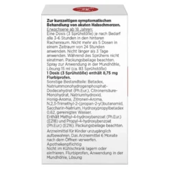 Dobendan Direkt Flurbiprofen Spray Honig & Zitrone, 15 ml