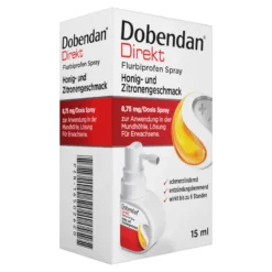 Dobendan Direkt Flurbiprofen Spray Honig & Zitrone, 15 ml
