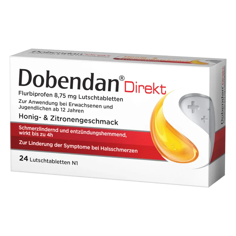 Dobendan Direkt Flurbiprofen 8,75 mg Lutschtabletten, 24 St