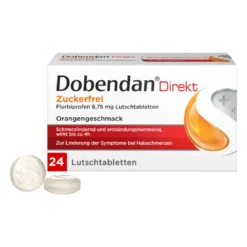 Dobendan Direkt Zuckerfrei Lutschtabletten, 24 St