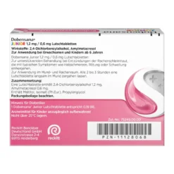 Dobensana Junior 1,2 mg/0,6 mg Lutschtabletten, 24 St