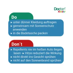 Doctan für Kinder Mücken,- Zecken und Stechfliegenschutz, 100 ml