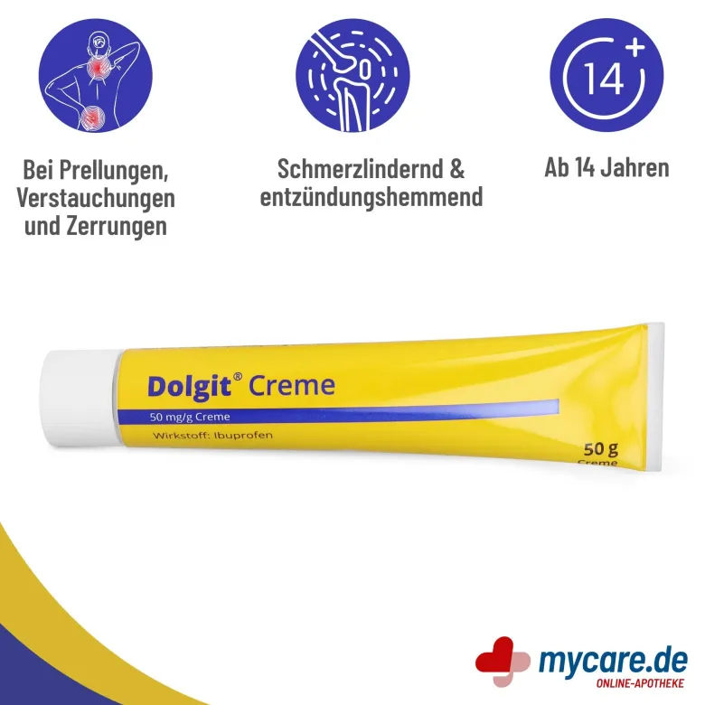 Dolgit Creme 50 mg/g, 50 g