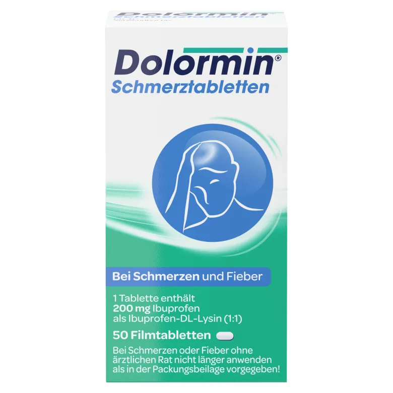 Dolormin Schmerztabletten, 50 St