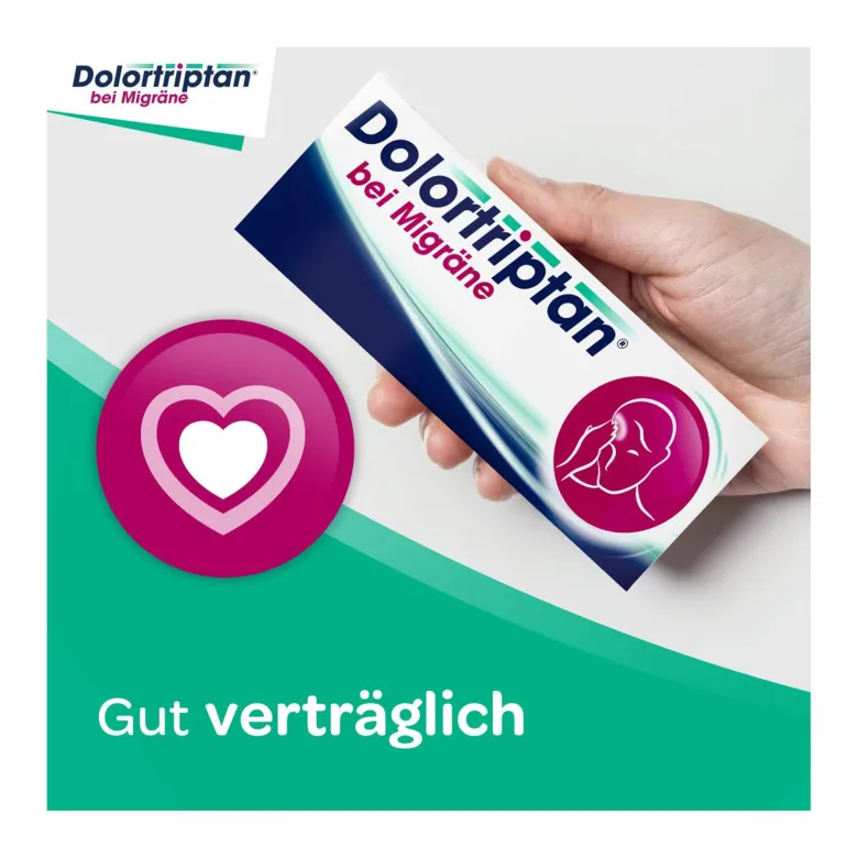 Dolortriptan bei Migräne Filmtabletten, 2 St