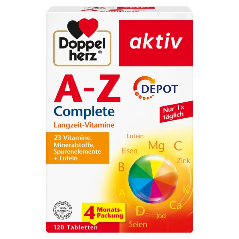 Doppelherz aktiv A-Z Complete Depot Tabletten, 120 St