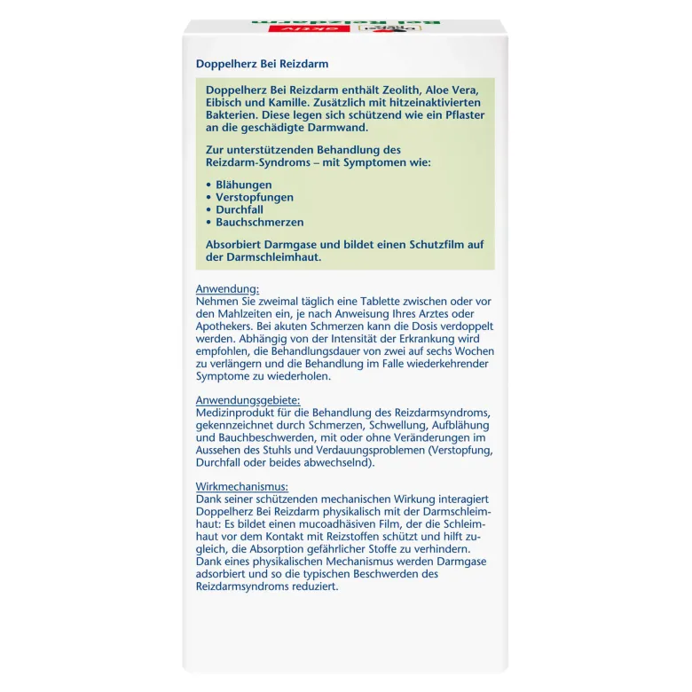 Doppelherz aktiv Bei Reizdarm Tabletten, 30 St
