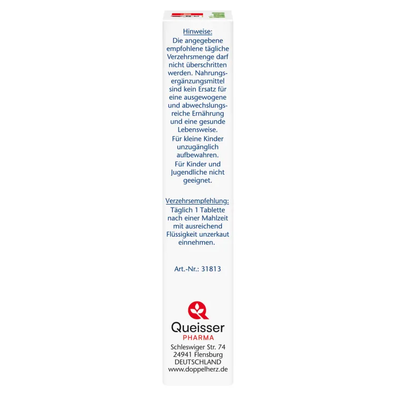Doppelherz aktiv Folsäure 800 Depot-Tabletten, 60 St