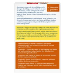 Doppelherz aktiv Ginseng B-Vitamine+Zink Kapseln, 30 St