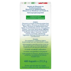 Doppelherz aktiv Knoblauch + Mistel + Weißdorn + Vitamin B1, 480 St