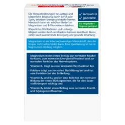 Doppelherz aktiv Magnesium 400+B1+B6+B12 Folsäure, 60 St