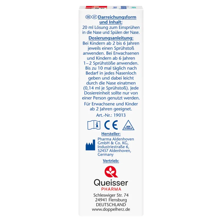 Doppelherz aktiv Meerwasser Nasenspray, 20 ml
