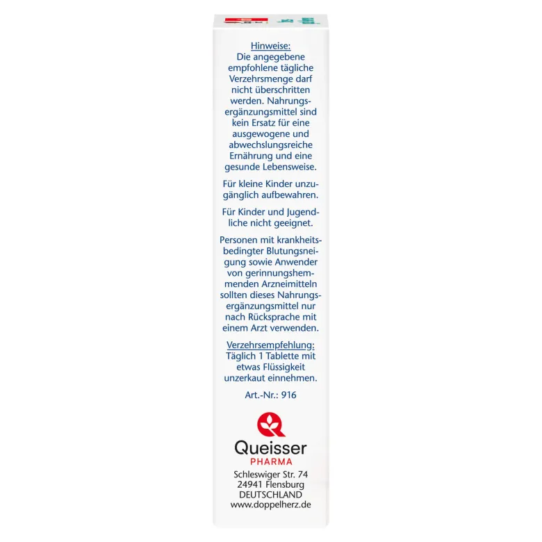 Doppelherz aktiv Stress - gute Nerven Tabletten, 30 St