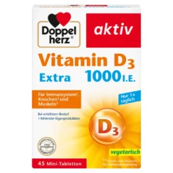 Doppelherz aktiv Vitamin D 1.000 I.E. Extra Tabletten, 45 St