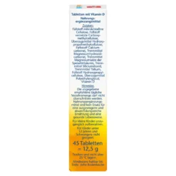 Doppelherz aktiv Vitamin D 1.000 I.E. Extra Tabletten, 45 St