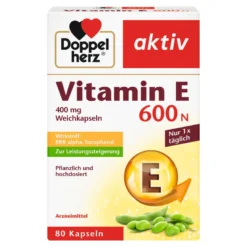 Doppelherz aktiv Vitamin E 600 N, 80 St