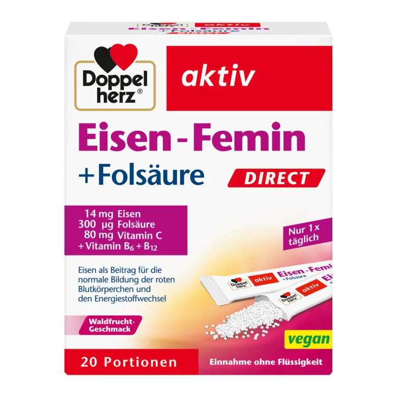 Doppelherz Eisen-Femin Direct Pellets, 20 St