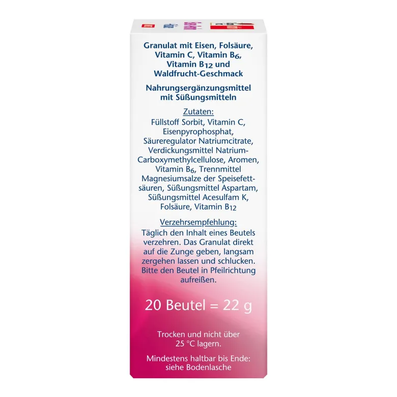 Doppelherz Eisen-Femin Direct Pellets, 20 St