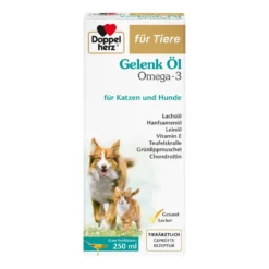 Doppelherz für Tiere Gelenk Öl Omega-3 für Katzen und Hunde, 250 ml